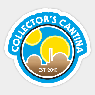 Collector's Cantina Logo 2020 Sticker